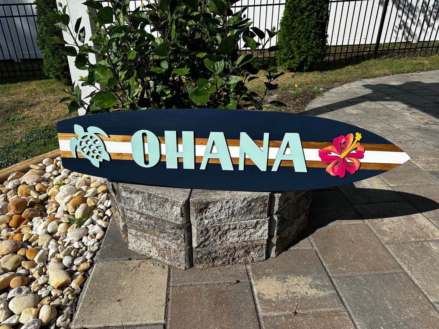 CUSTOM Surfboard Horizontal Sign (3 Sizes Available) AVAILABLE FOR SHIPPING