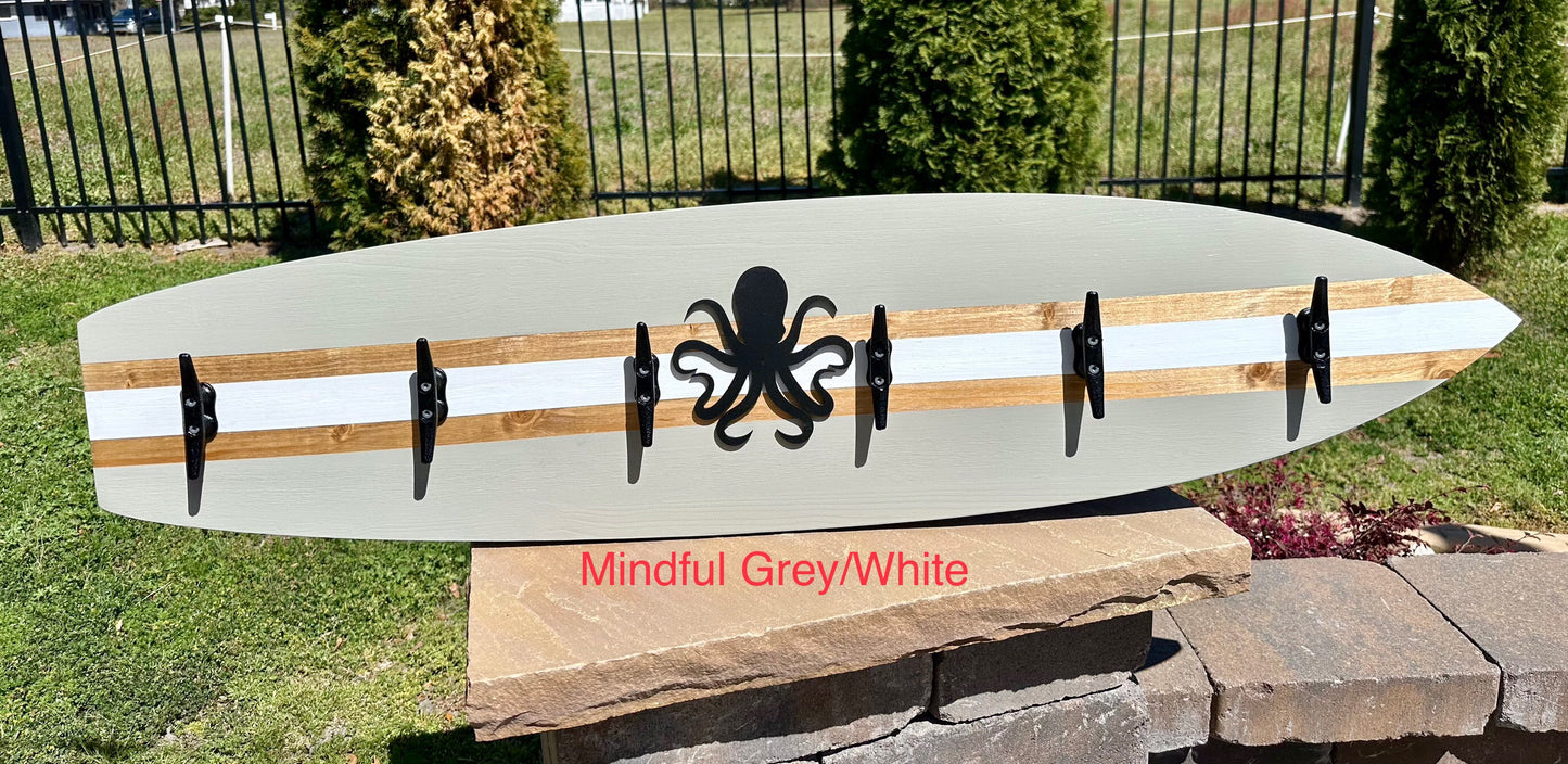 Octopus Surfboard Beach Towel Rack (3 Sizes Available)
