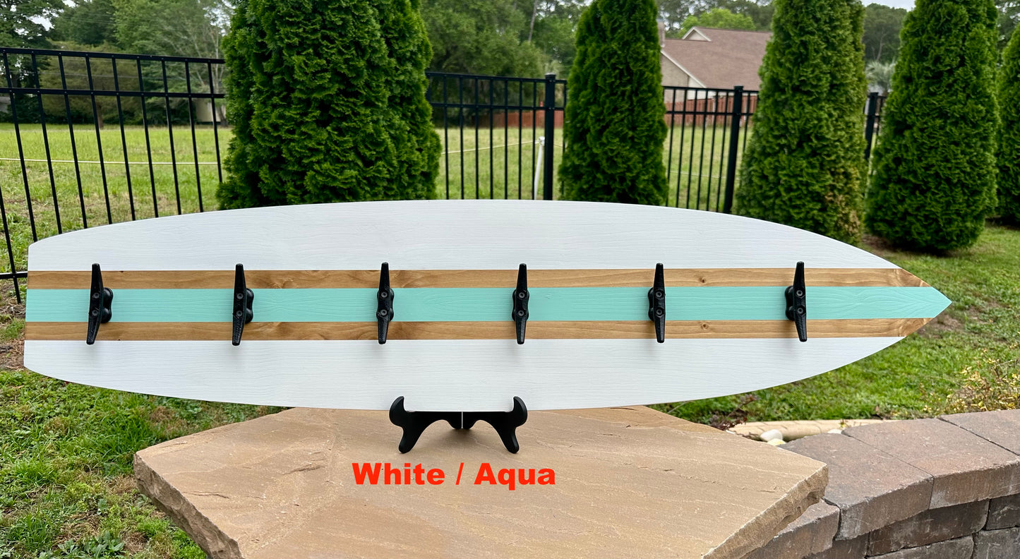 Hibiscus Surfboard Beach Towel Rack (3 Sizes Available)