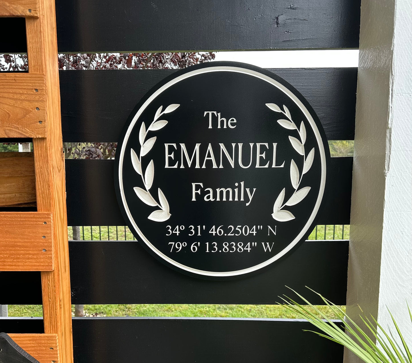 Custom Designed 23" PVC Sign