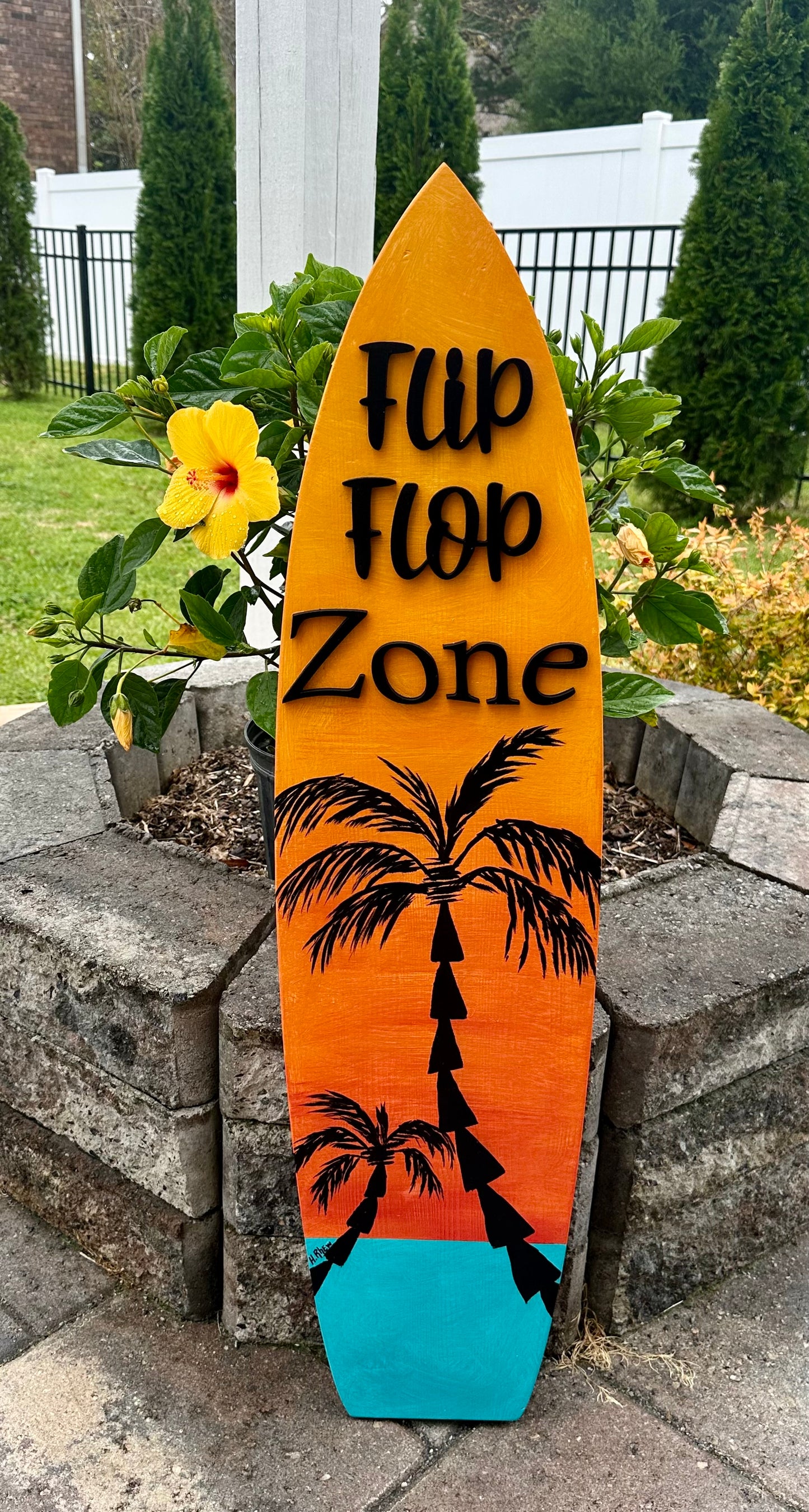 Flip Flop Zone(3 Sizes Available)