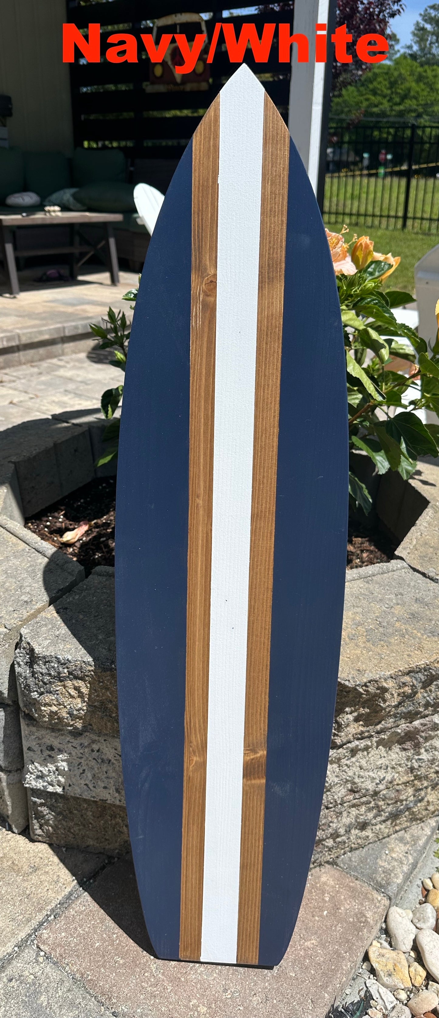 OHANA Surfboard Vertical Sign (2 Sizes Available)
