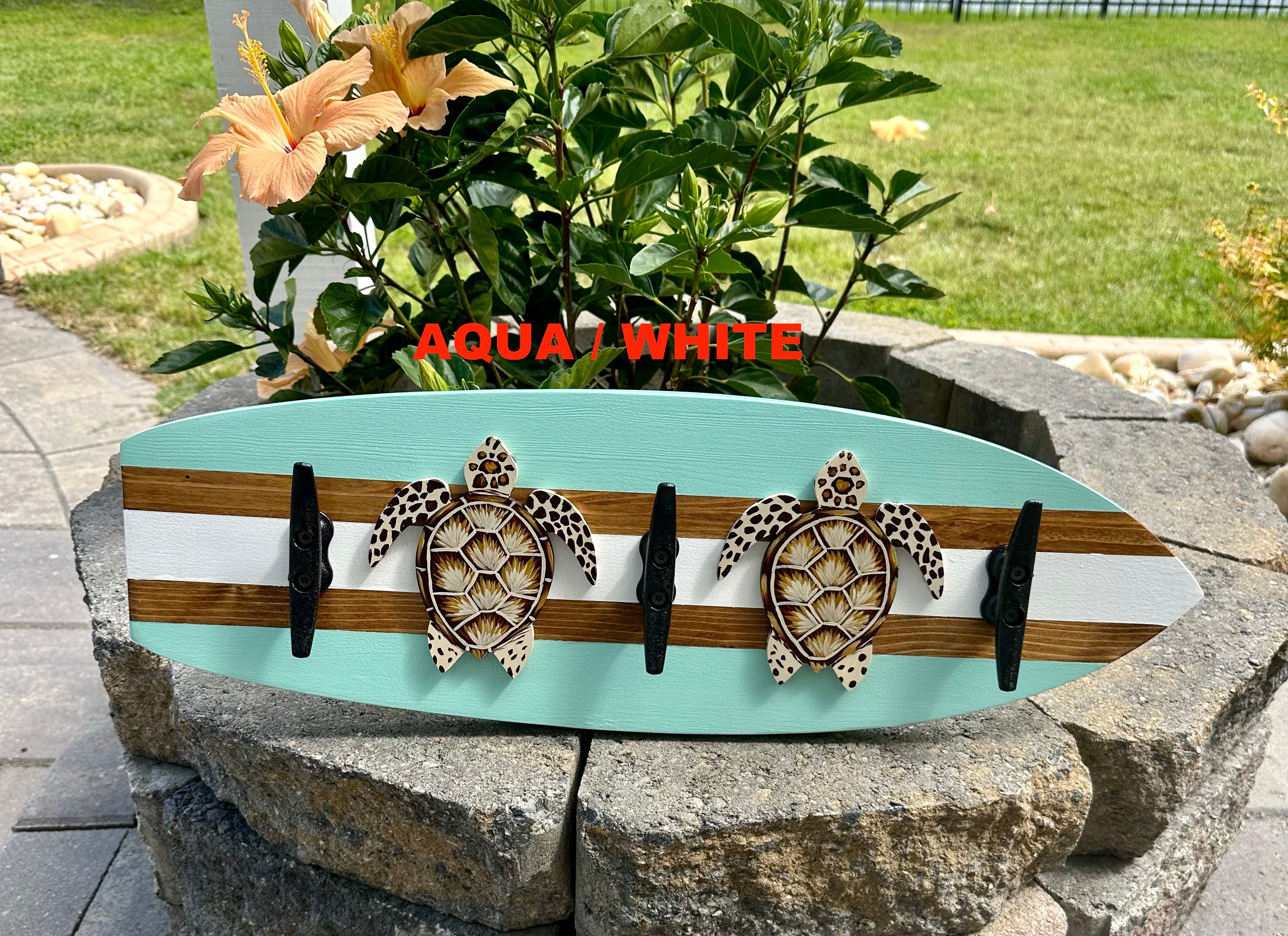 Surfboard Towel Rack Drop Zone Hooks – Old Hippie Co.