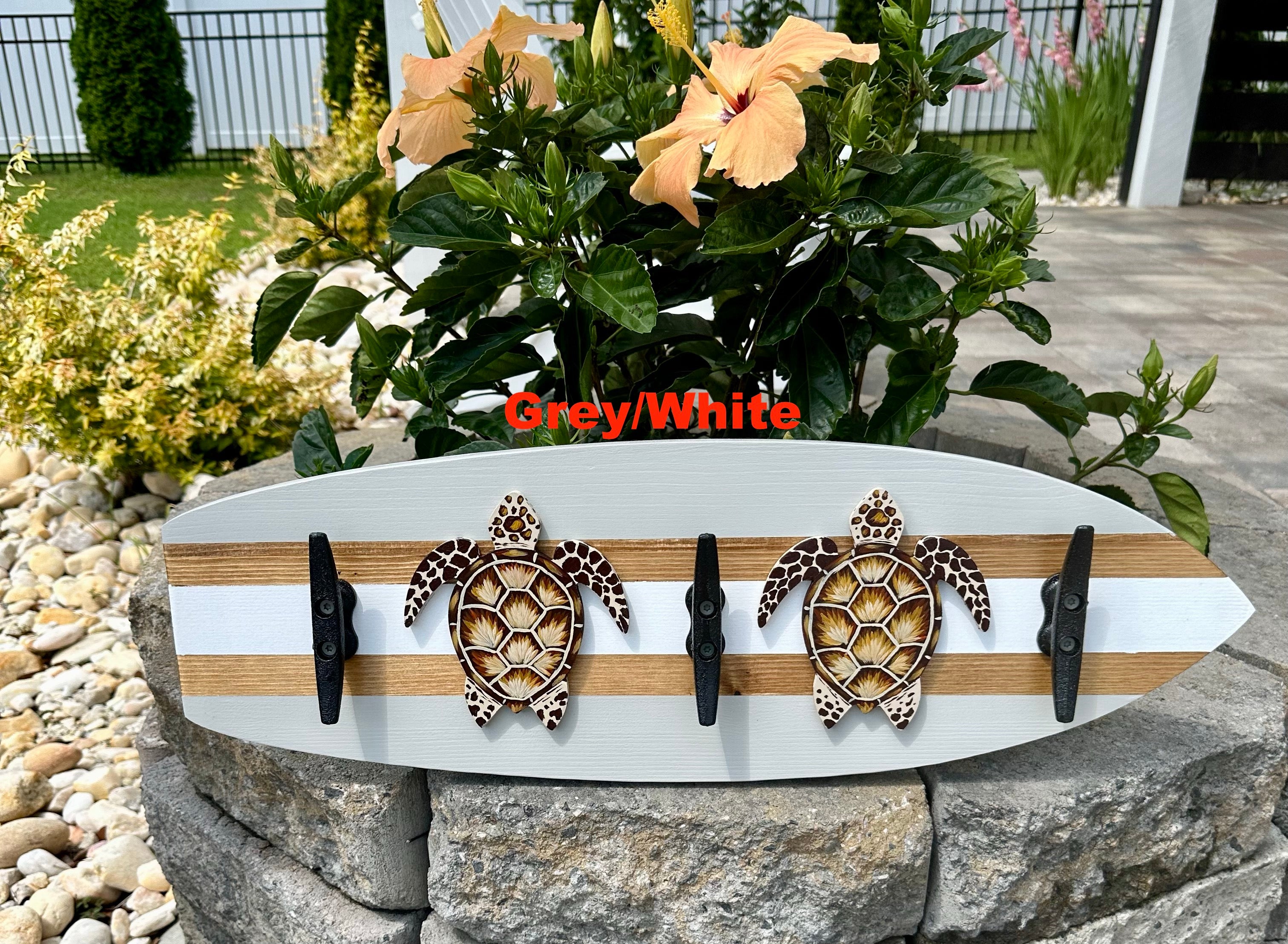 Surfboard Towel Rack Drop Zone Hooks – Old Hippie Co.