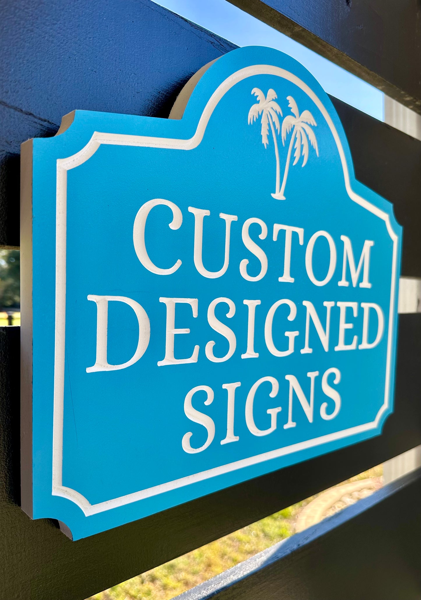 PVC Custom Designed Sign Outdoor Sign (Rectangle)
